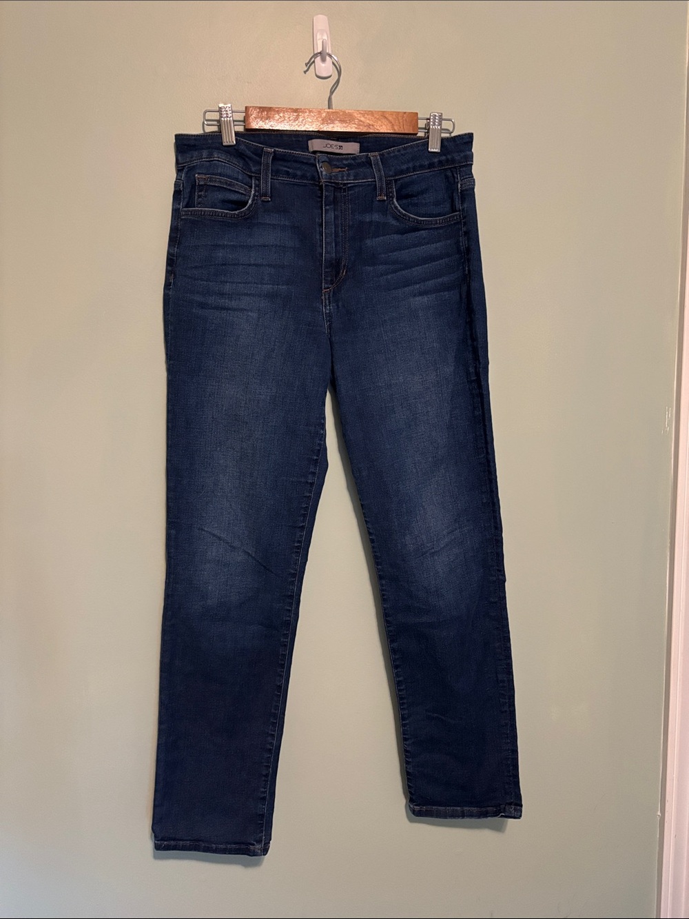 Joe’s Dark Wash Slim Straight Jeans (size 30)